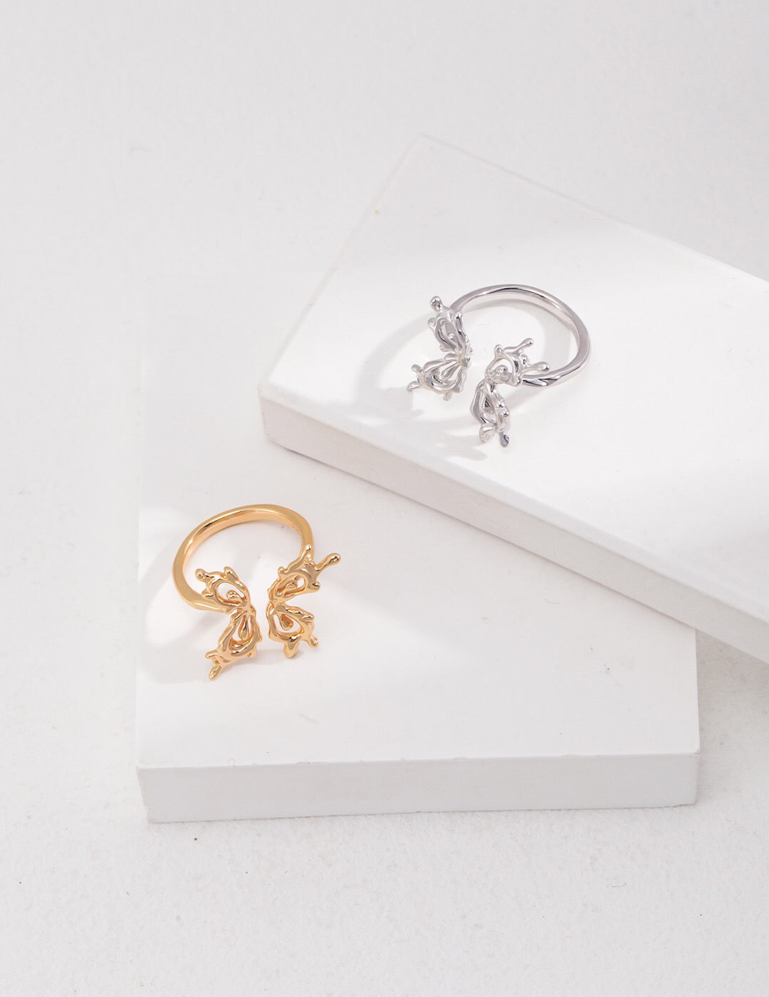 Butterfly Wing Open Ring