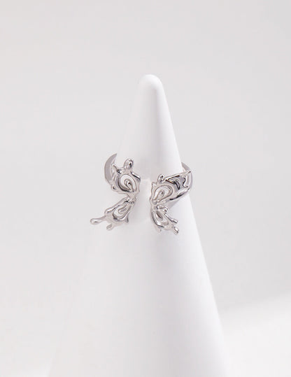 Butterfly Wing Open Ring