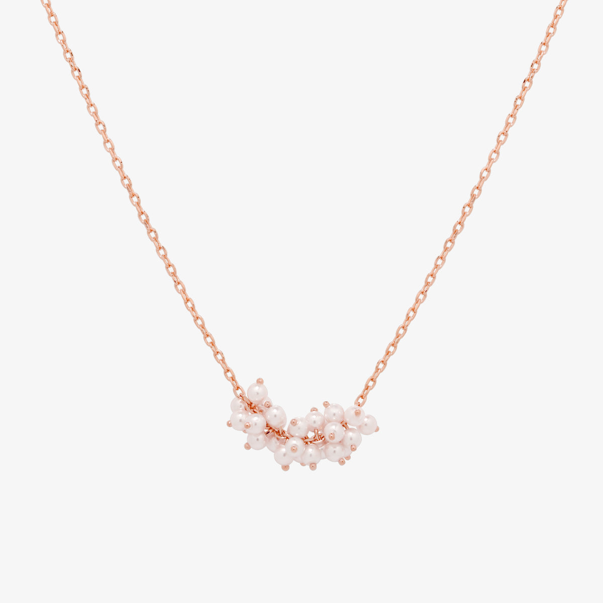 Pearl Cluster Necklace