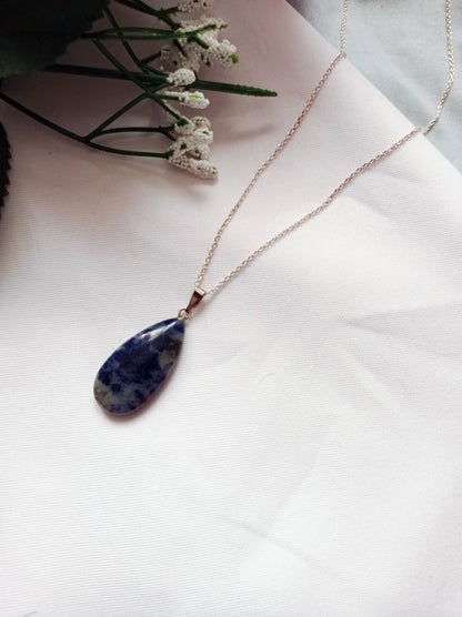 Sodalite Gemstone Necklace