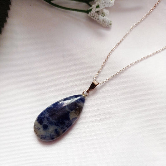 Sodalite Gemstone Necklace